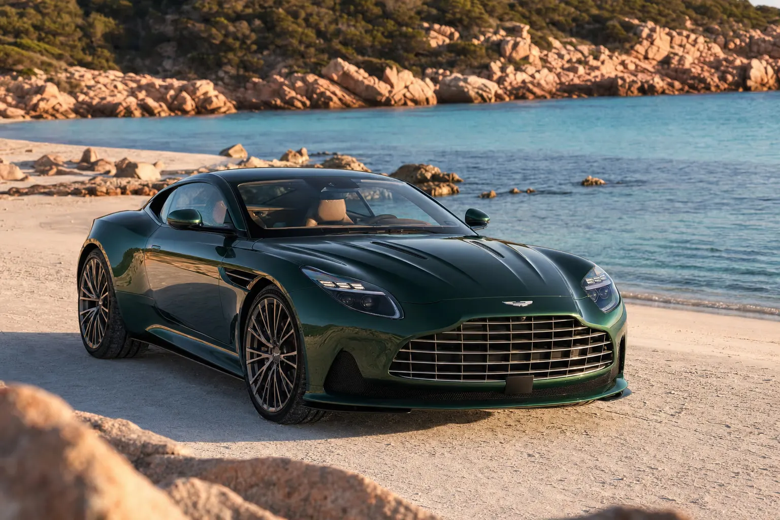 Noleggio Aston Martin DB12 in Sardegna – LSM Car Luxury
