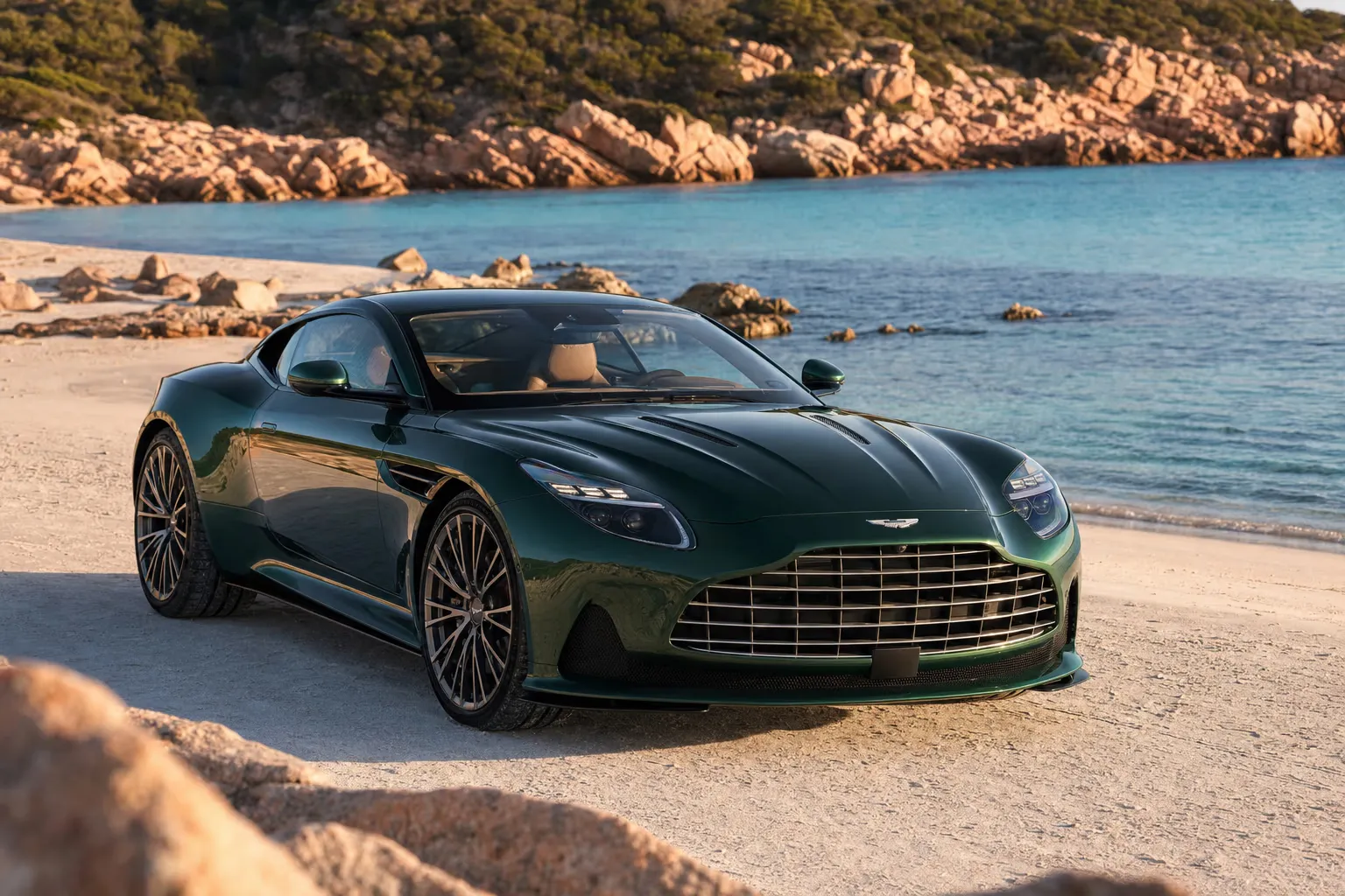 Noleggio Aston Martin DB12 in Sardegna – LSM Car Luxury