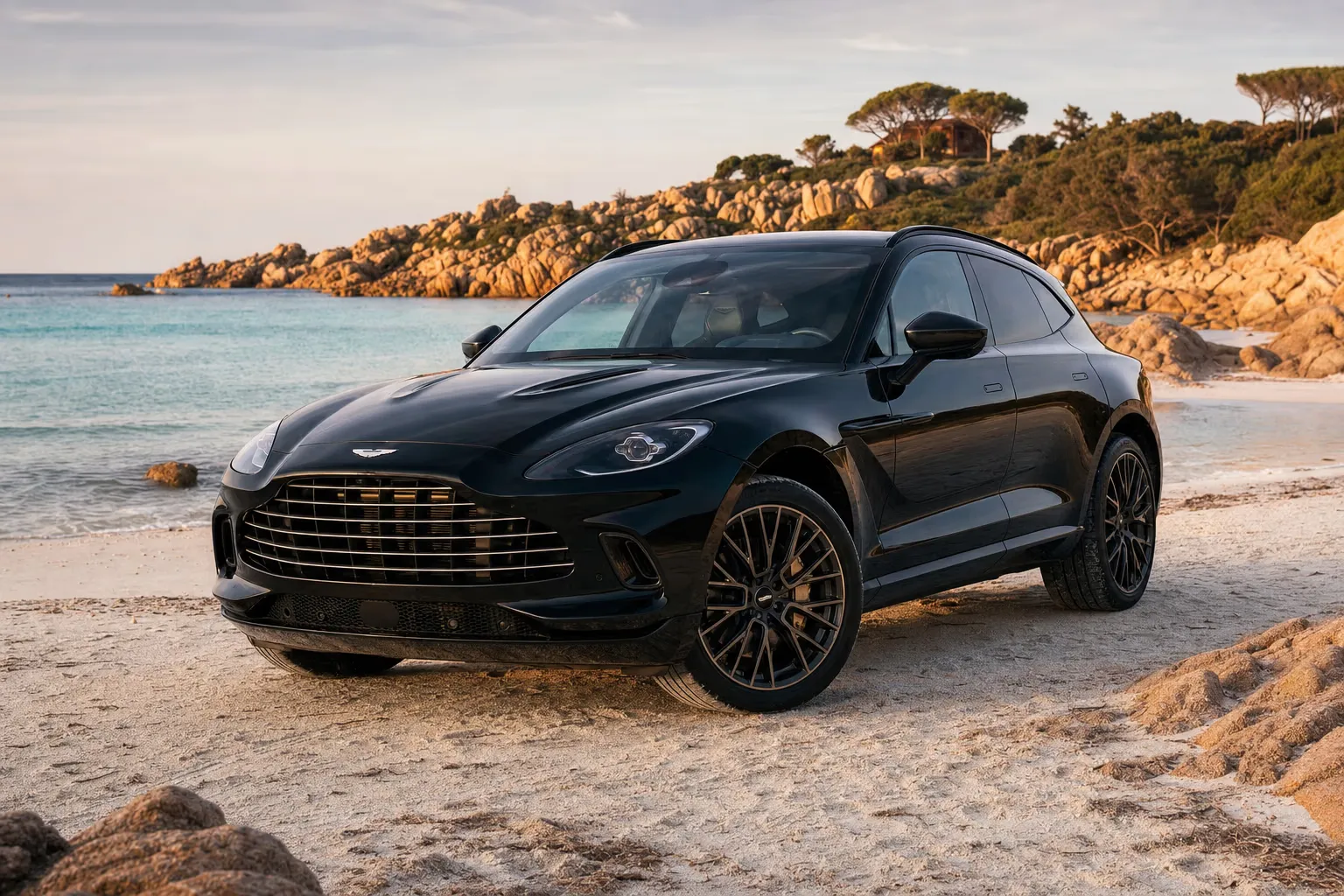 Noleggio Aston Martin DBX in Sardegna – LSM Car Luxury