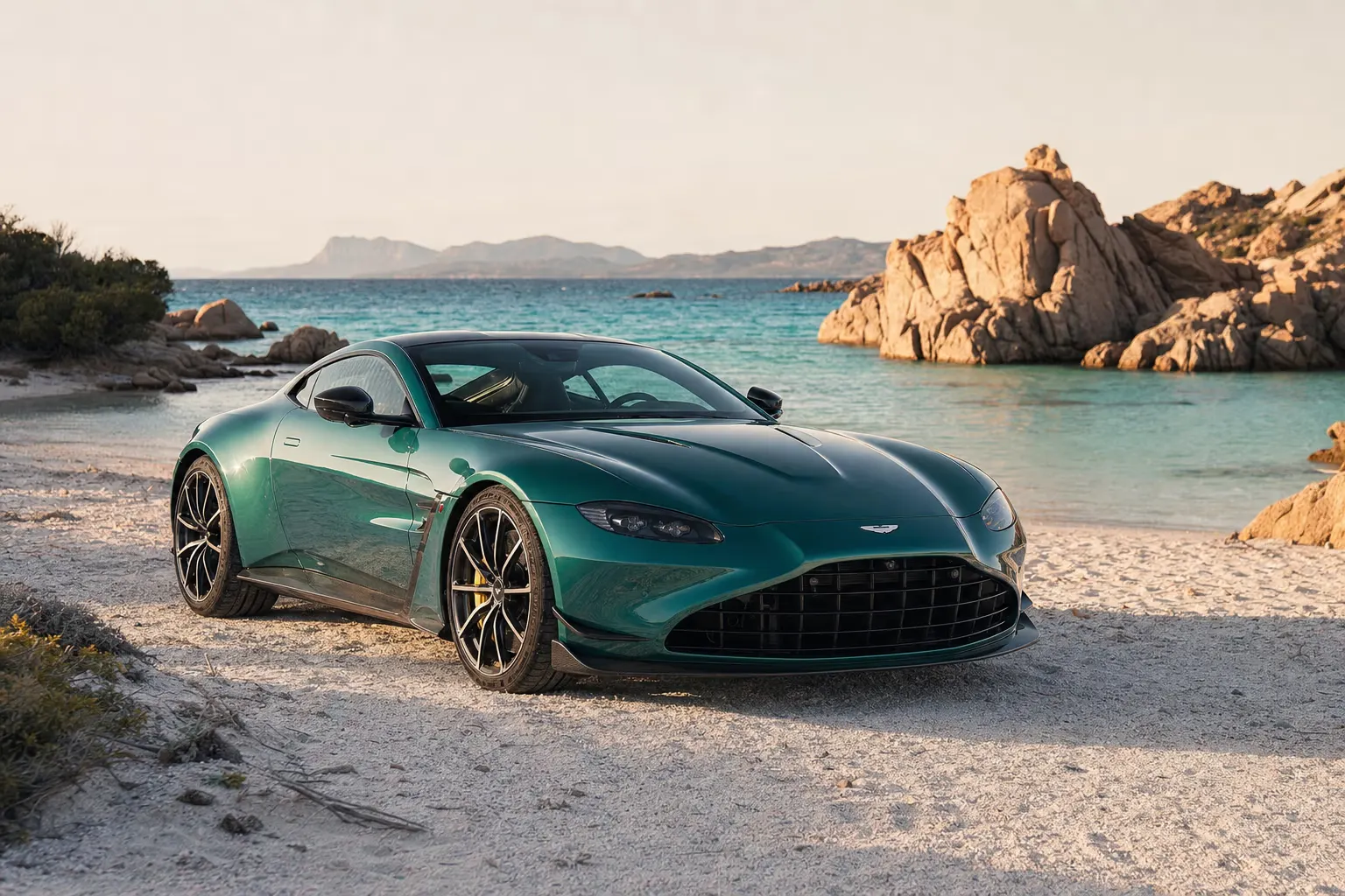 Noleggio Aston Martin Vantage in Sardegna – LSM Car Luxury