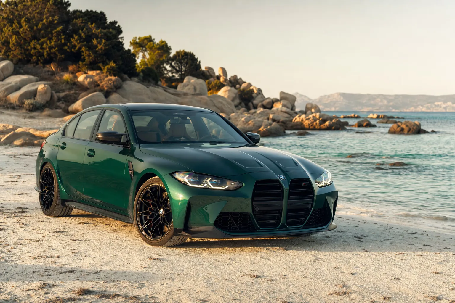 Noleggio BMW M3 Competition in Sardegna – LSM Car Luxury