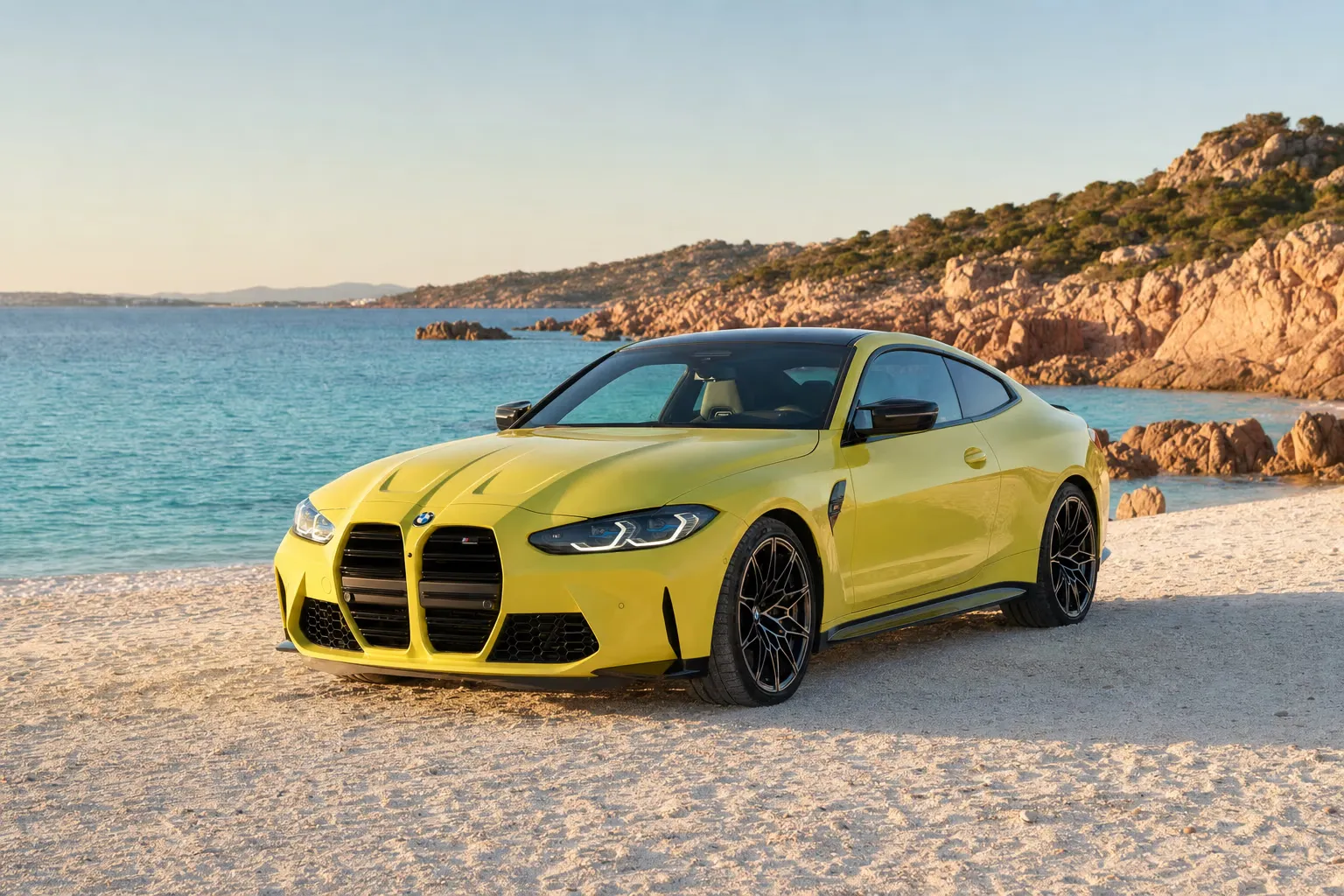 Noleggio BMW M4 Competition in Sardegna – LSM Car Luxury