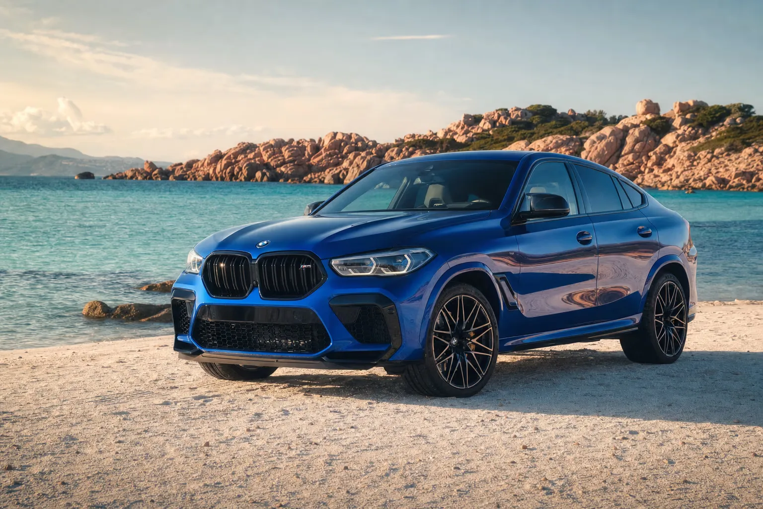 Noleggio BMW X6 M Competition in Sardegna – LSM Car Luxury