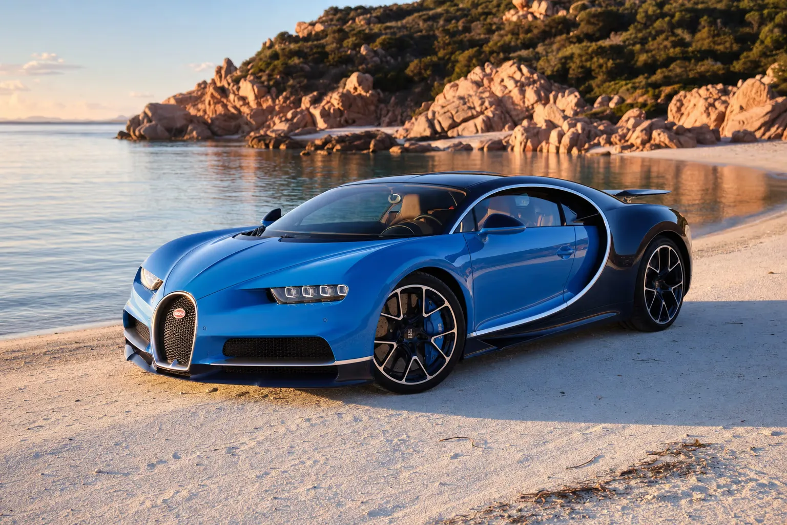 Noleggio Bugatti Chiron in Sardegna – LSM Car Luxury