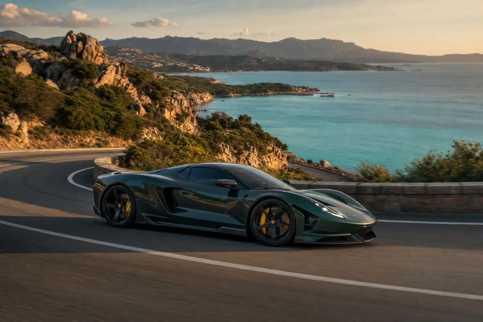 Supercar in Sardegna — noleggio LSM Car Luxury