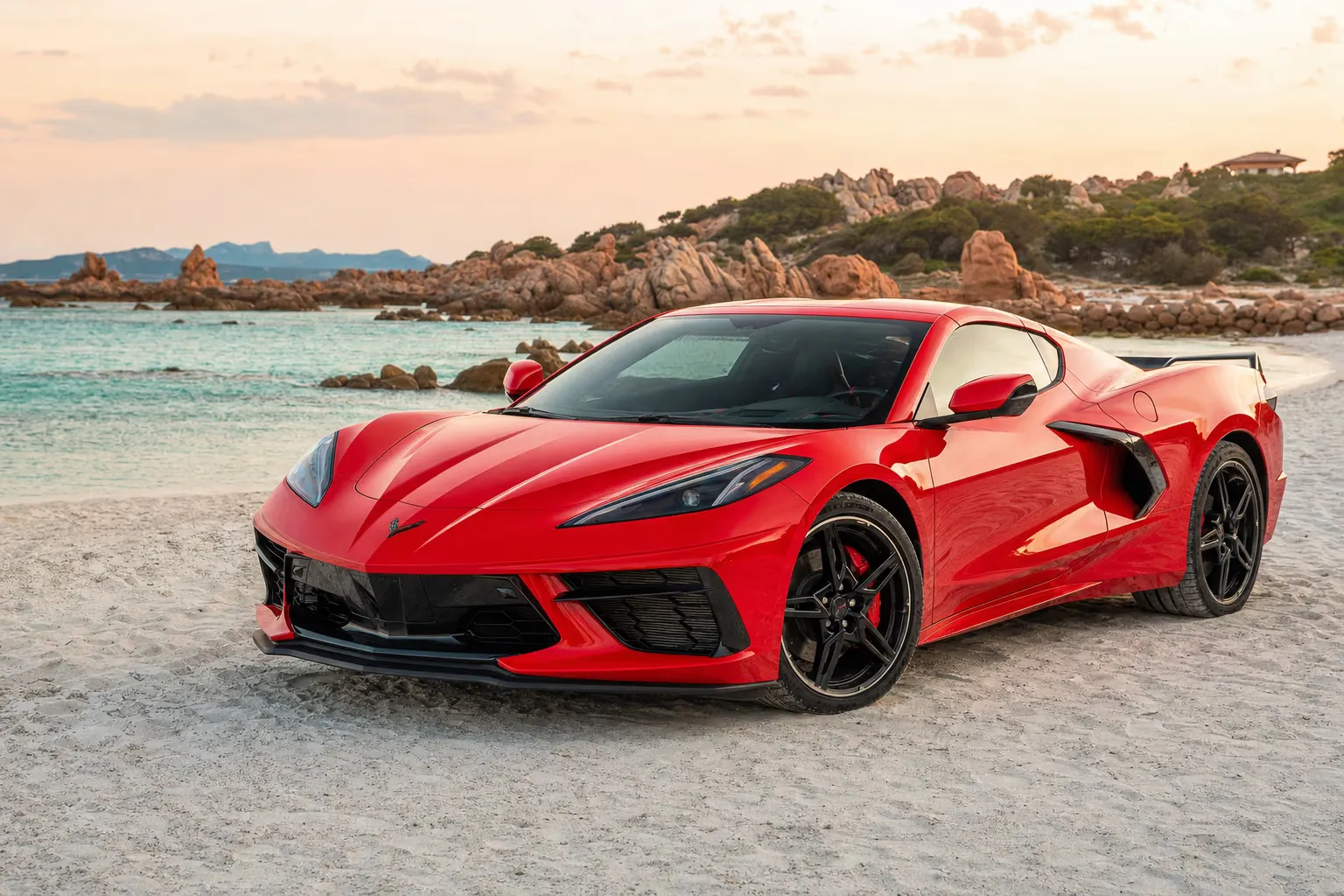 Noleggio Chevrolet Corvette C8 Stingray in Sardegna – LSM Car Luxury