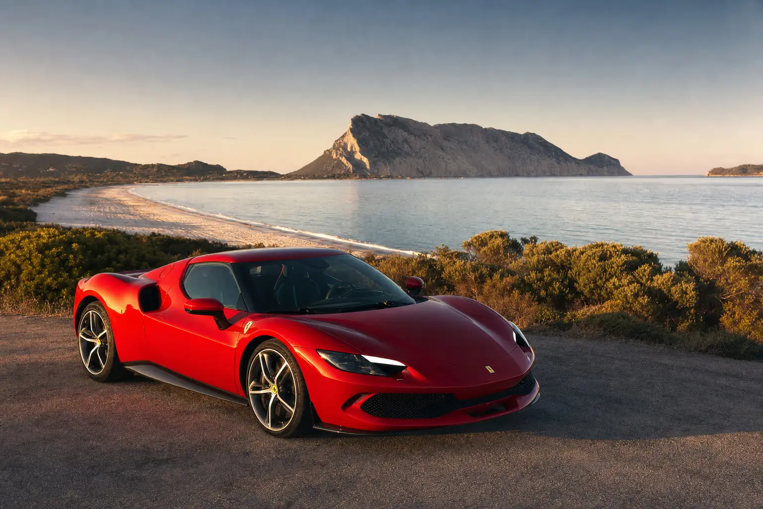 Ferrari a San Teodoro — noleggio LSM Car Luxury