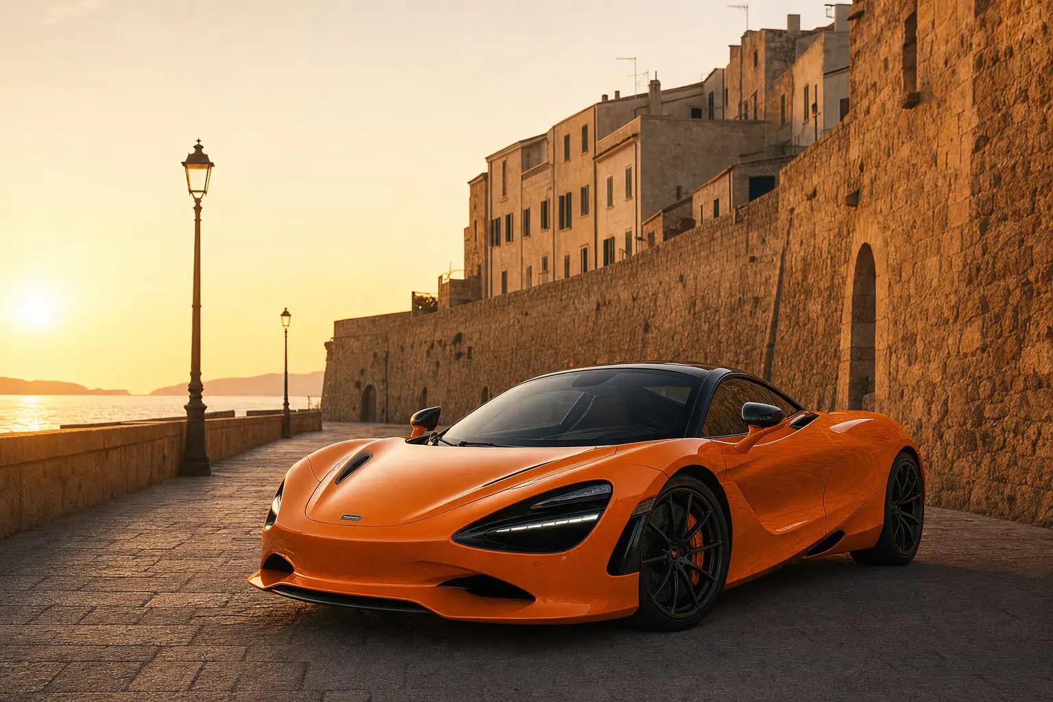 McLaren a Alghero — noleggio LSM Car Luxury