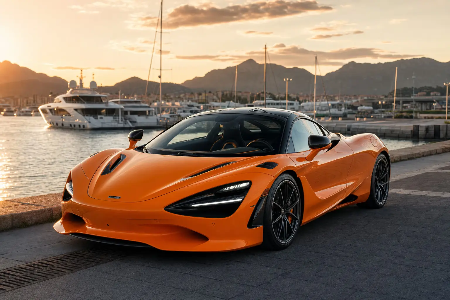 McLaren a Olbia — noleggio LSM Car Luxury