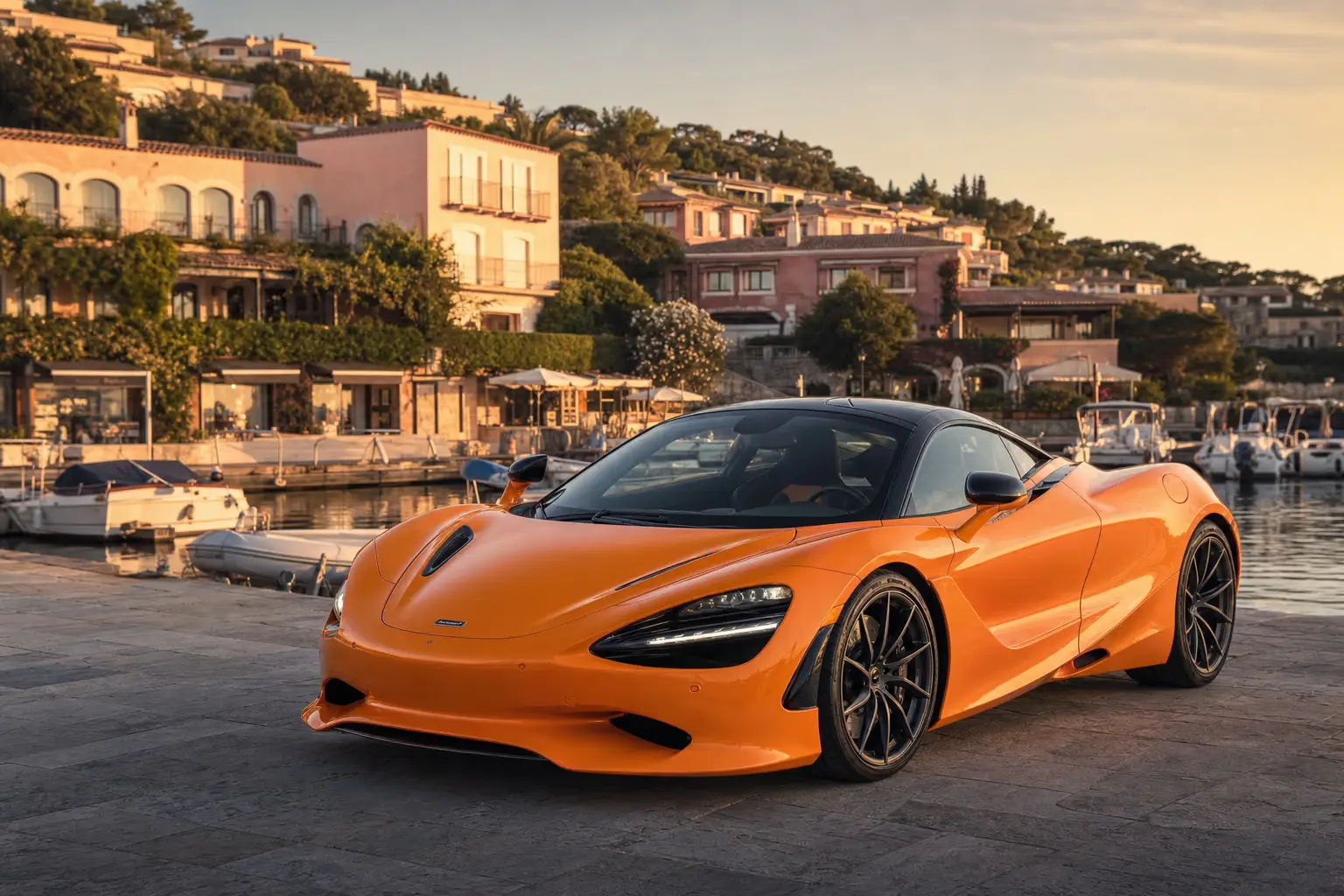 McLaren a Porto Rotondo — noleggio LSM Car Luxury