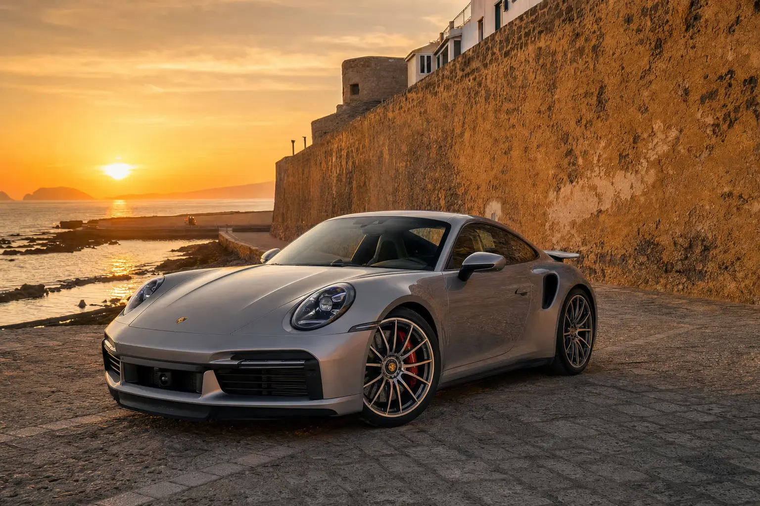 Porsche a Alghero — noleggio LSM Car Luxury