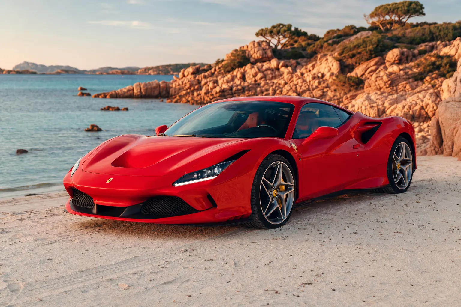 Noleggio Ferrari F8 Tributo in Sardegna – LSM Car Luxury
