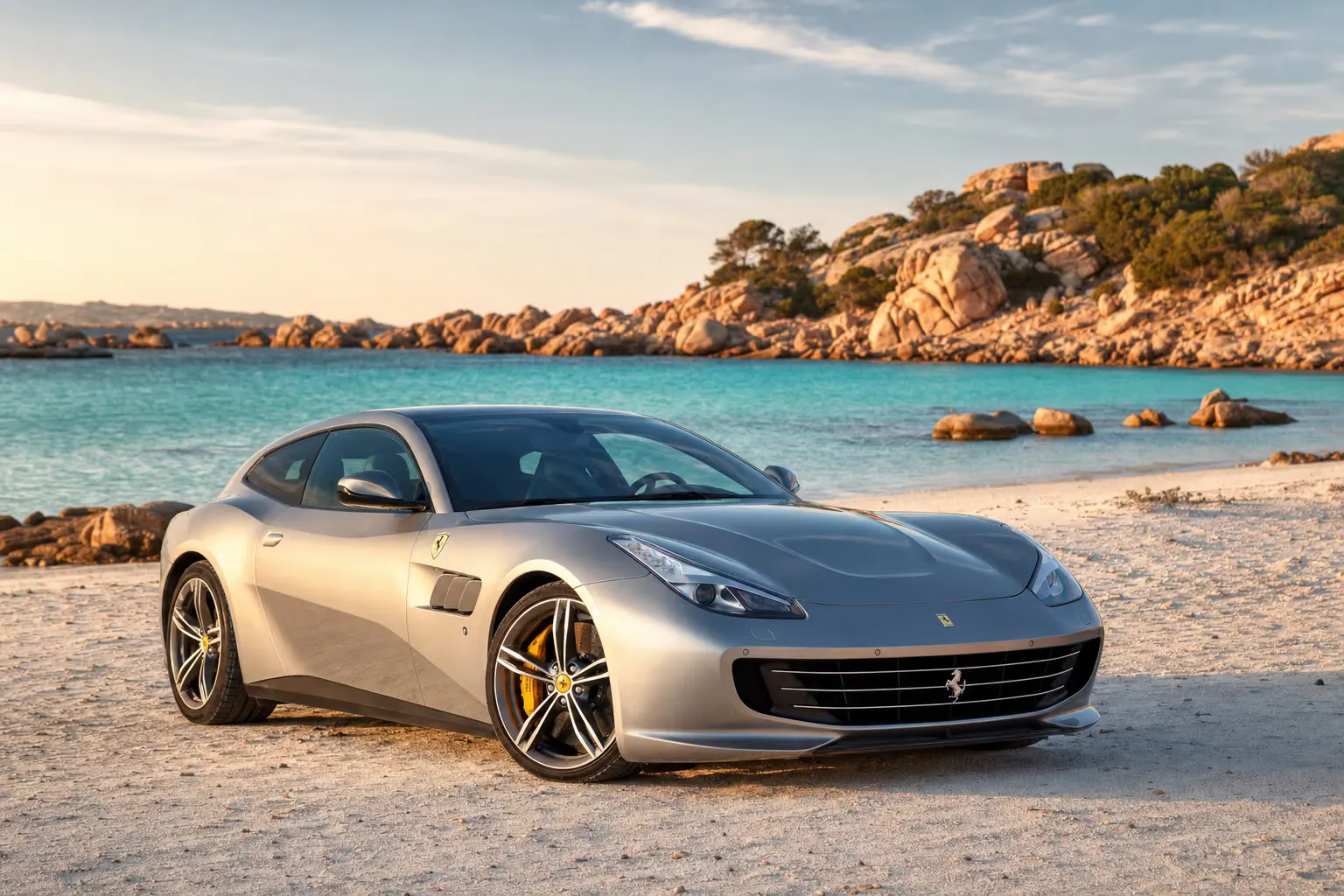 Noleggio Ferrari GTC4Lusso in Sardegna – LSM Car Luxury