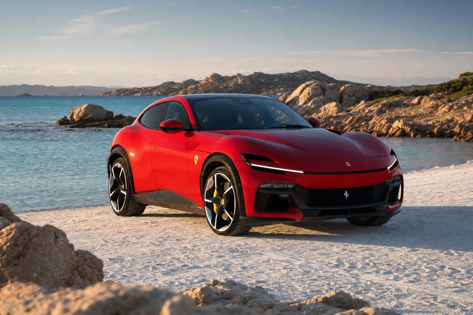 Noleggio Ferrari Purosangue in Sardegna – LSM Car Luxury
