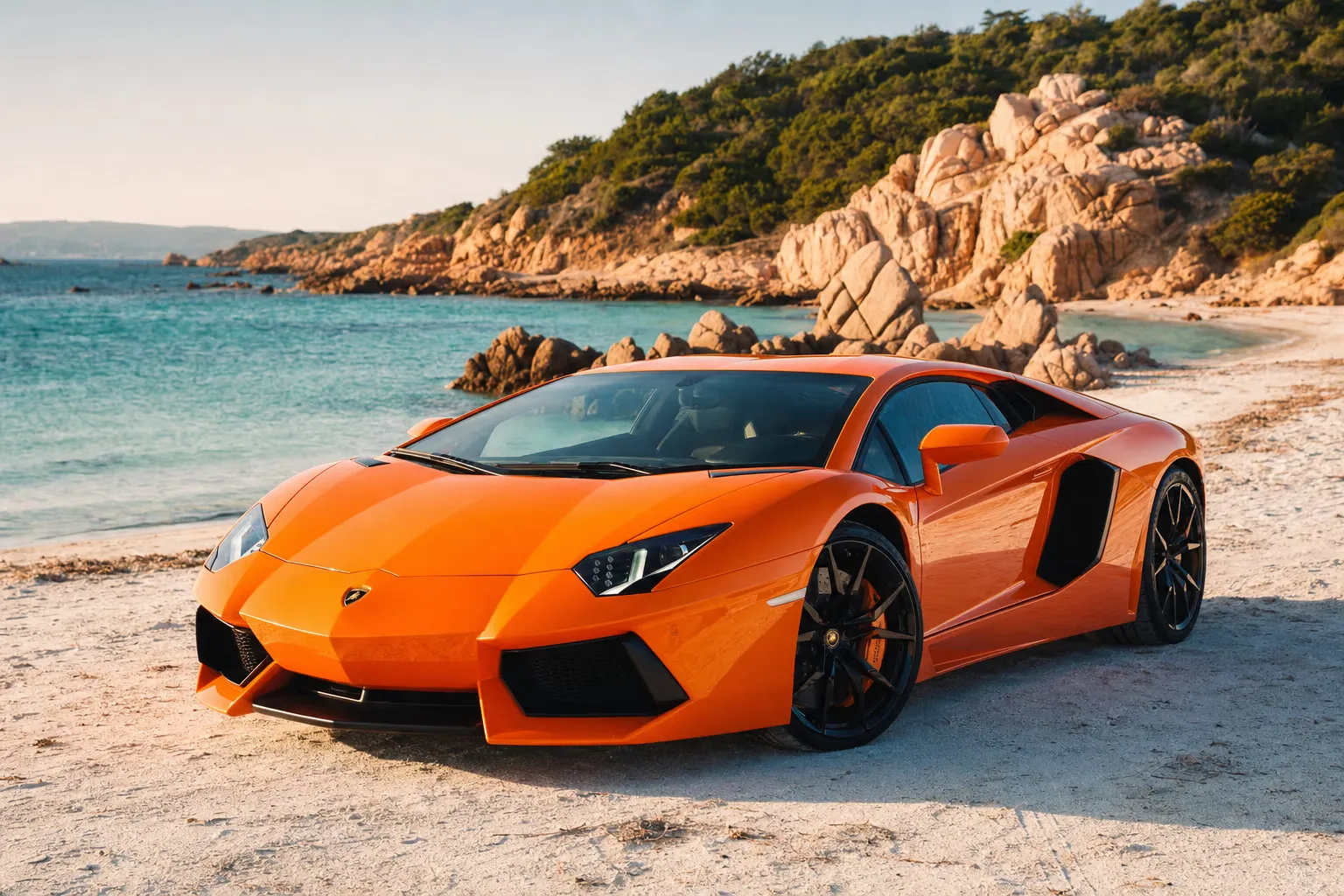 Noleggio Lamborghini Aventador in Sardegna – LSM Car Luxury