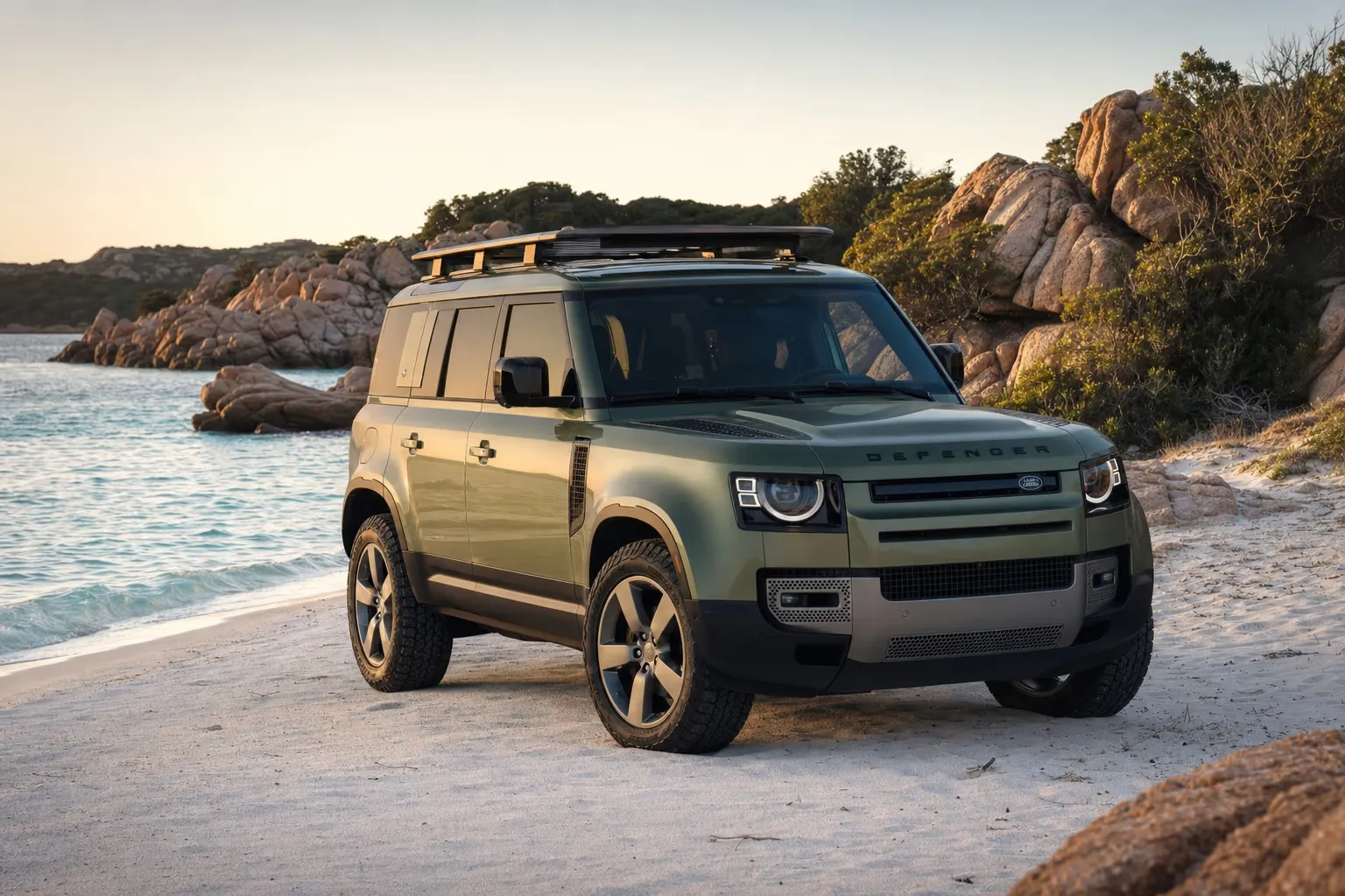 Noleggio Land Rover Defender 110 in Sardegna – LSM Car Luxury