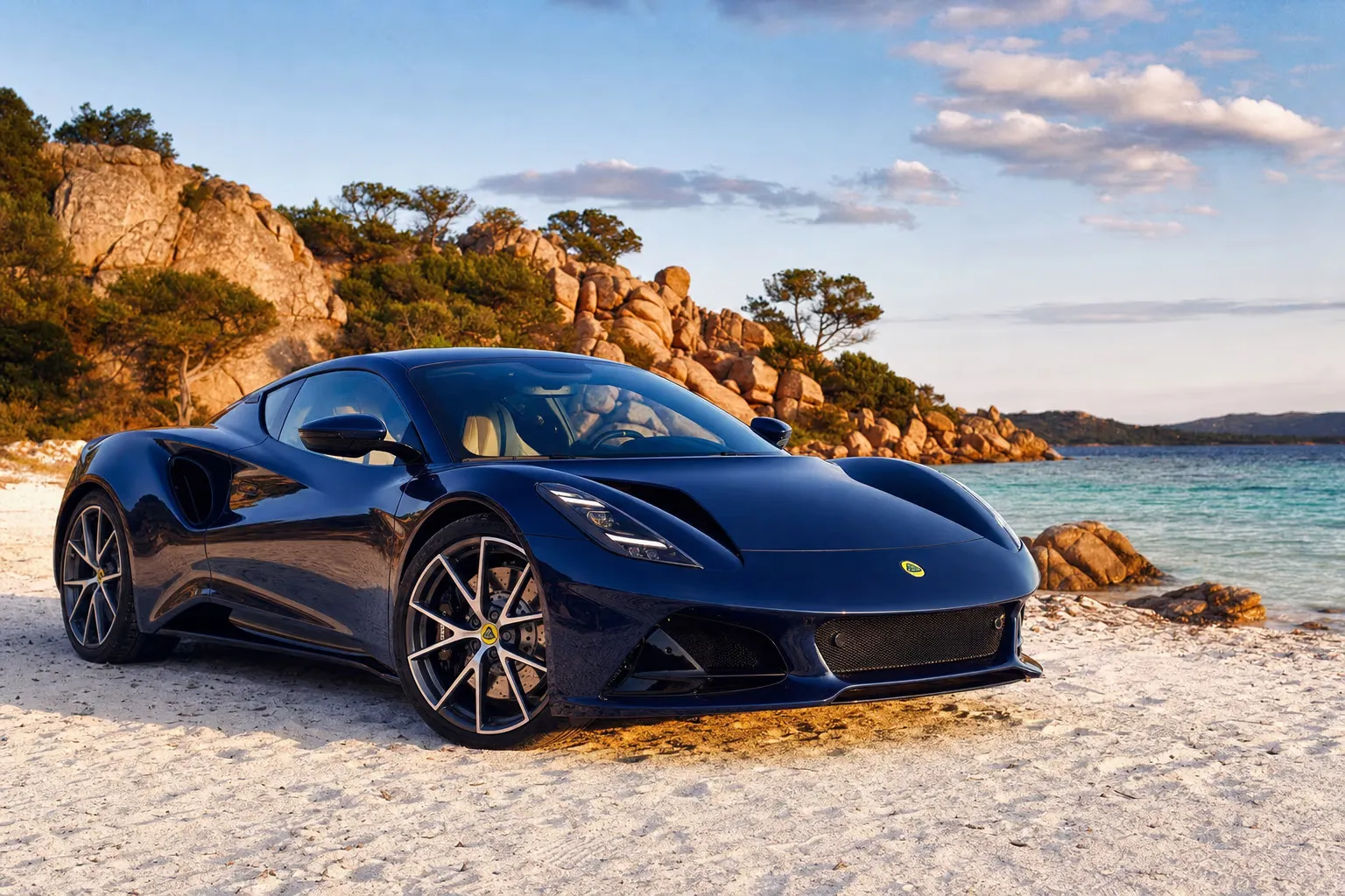 Noleggio Lotus Emira in Sardegna – LSM Car Luxury