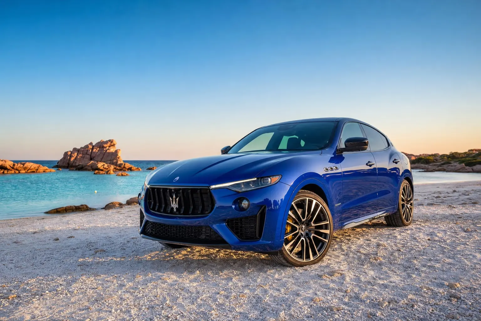 Noleggio Maserati Levante Trofeo in Sardegna – LSM Car Luxury
