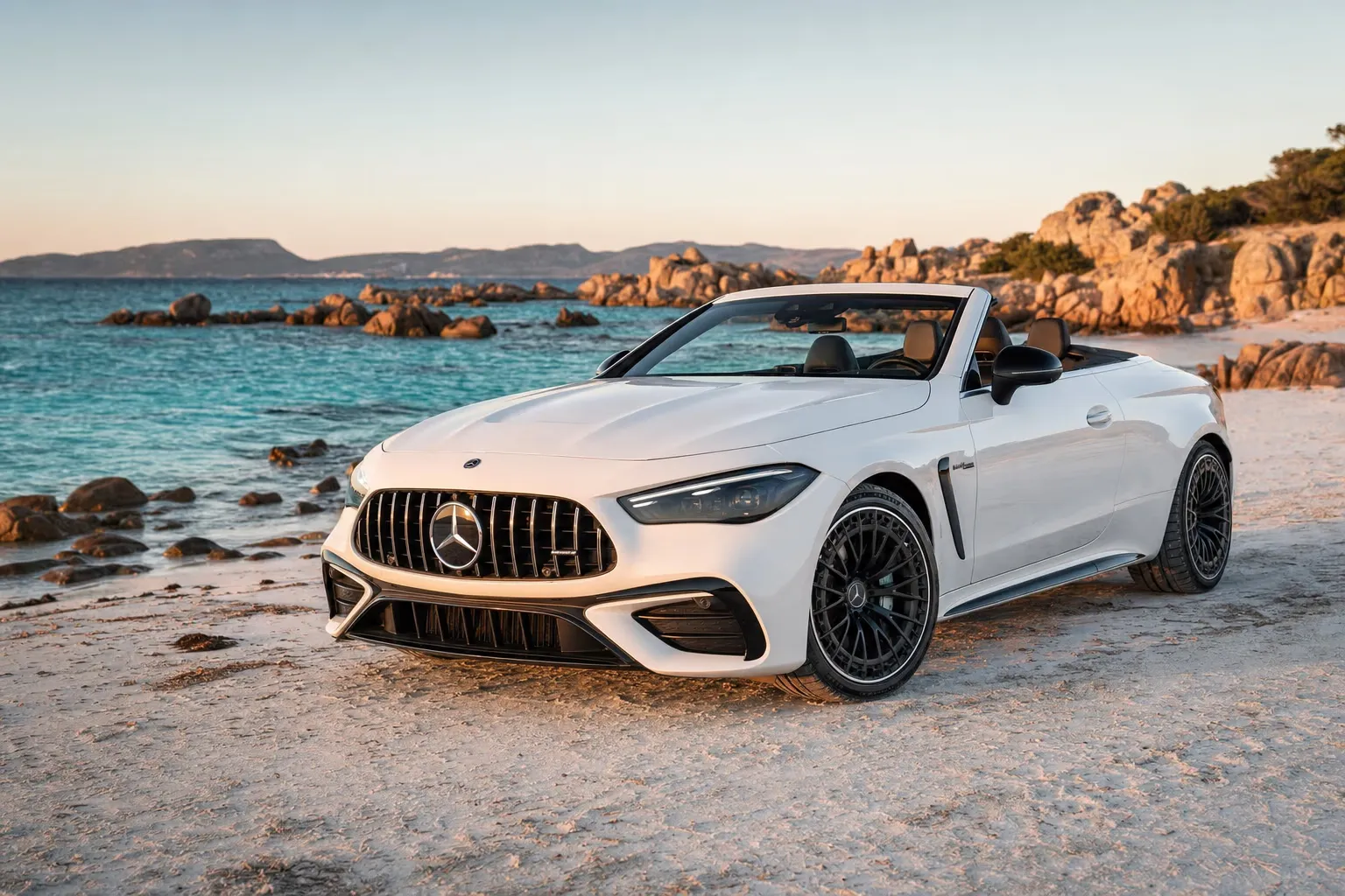 Noleggio Mercedes-AMG CLE 53 Cabriolet in Sardegna – LSM Car Luxury