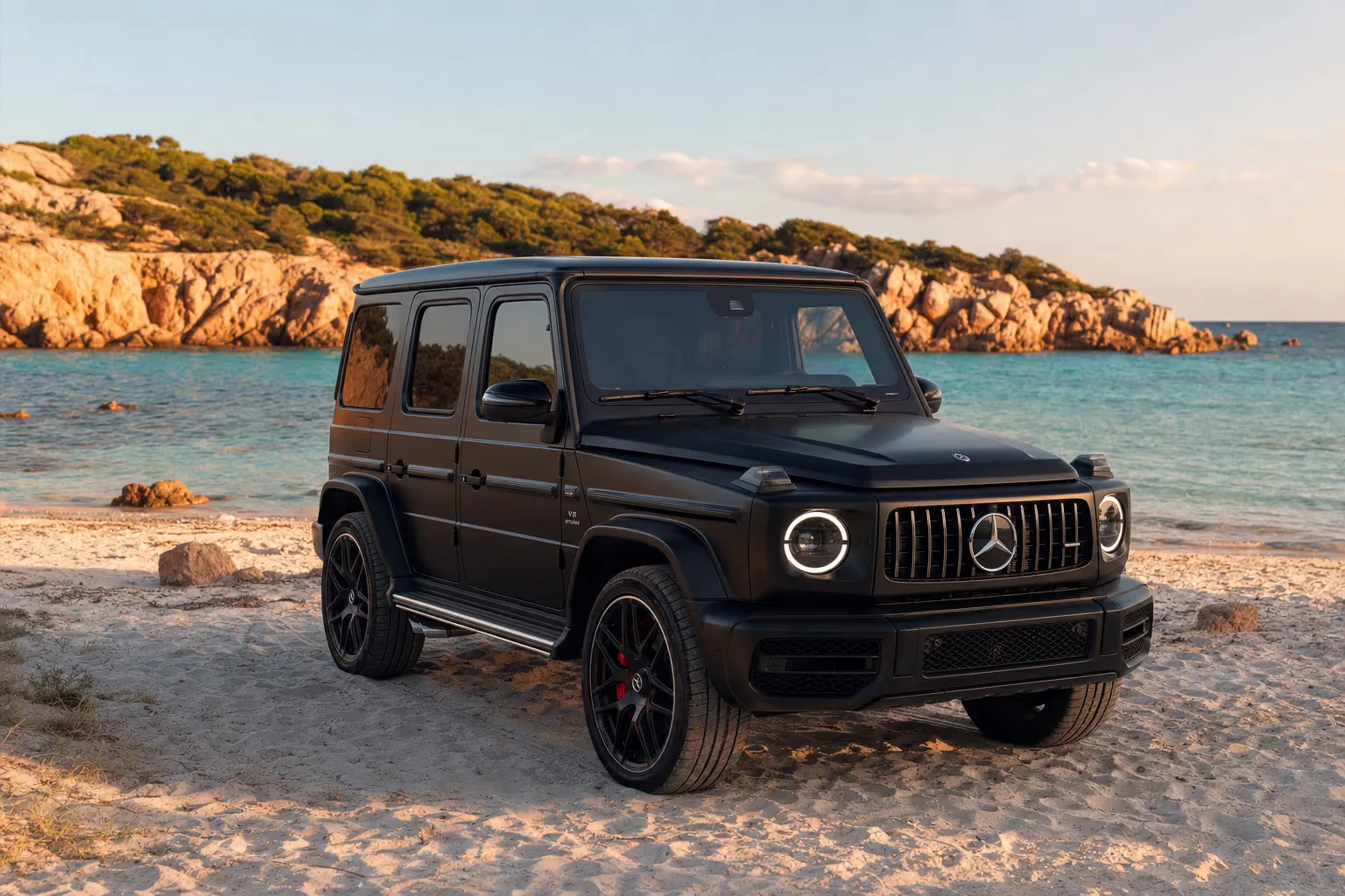 Noleggio Mercedes-AMG G 63 in Sardegna – LSM Car Luxury