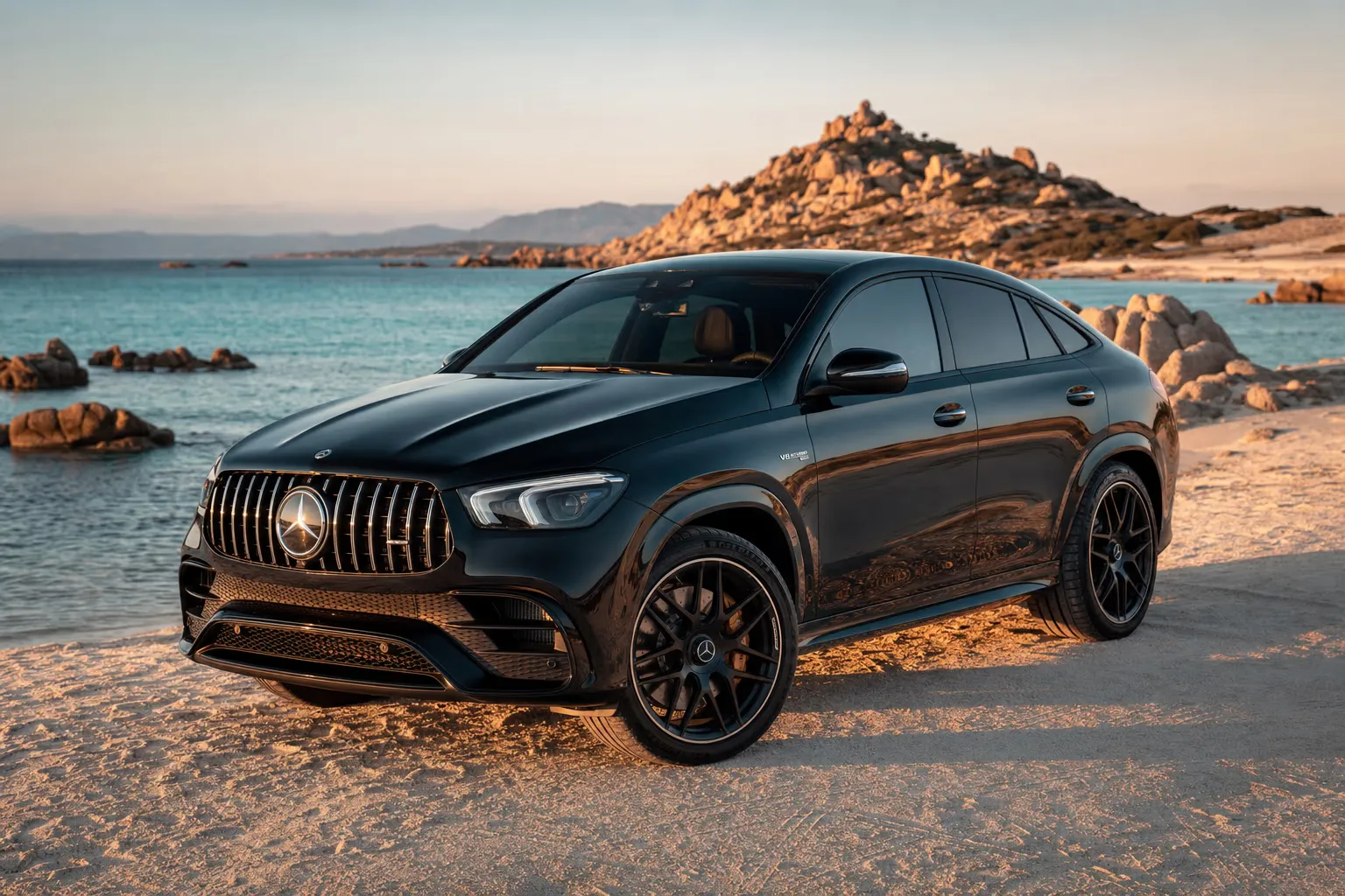 Noleggio Mercedes-AMG GLE 63 S Coupé in Sardegna – LSM Car Luxury