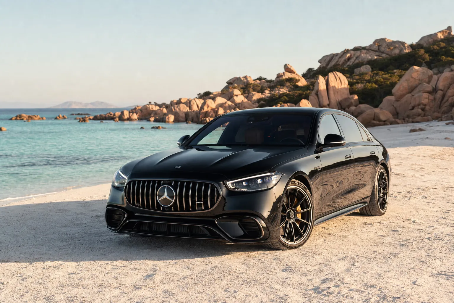 Noleggio Mercedes-AMG S 63 E Performance in Sardegna – LSM Car Luxury