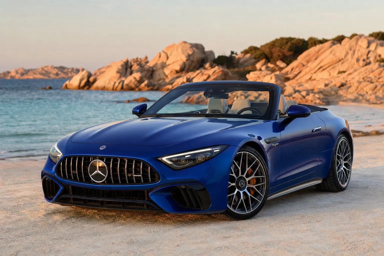Noleggio Mercedes-AMG SL 63 in Sardegna – LSM Car Luxury