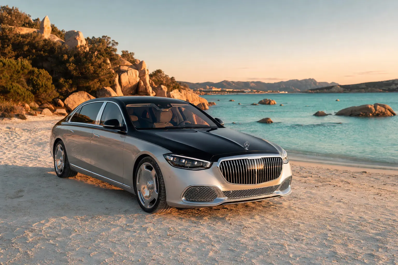 Noleggio Mercedes-Maybach Maybach S 580 in Sardegna – LSM Car Luxury