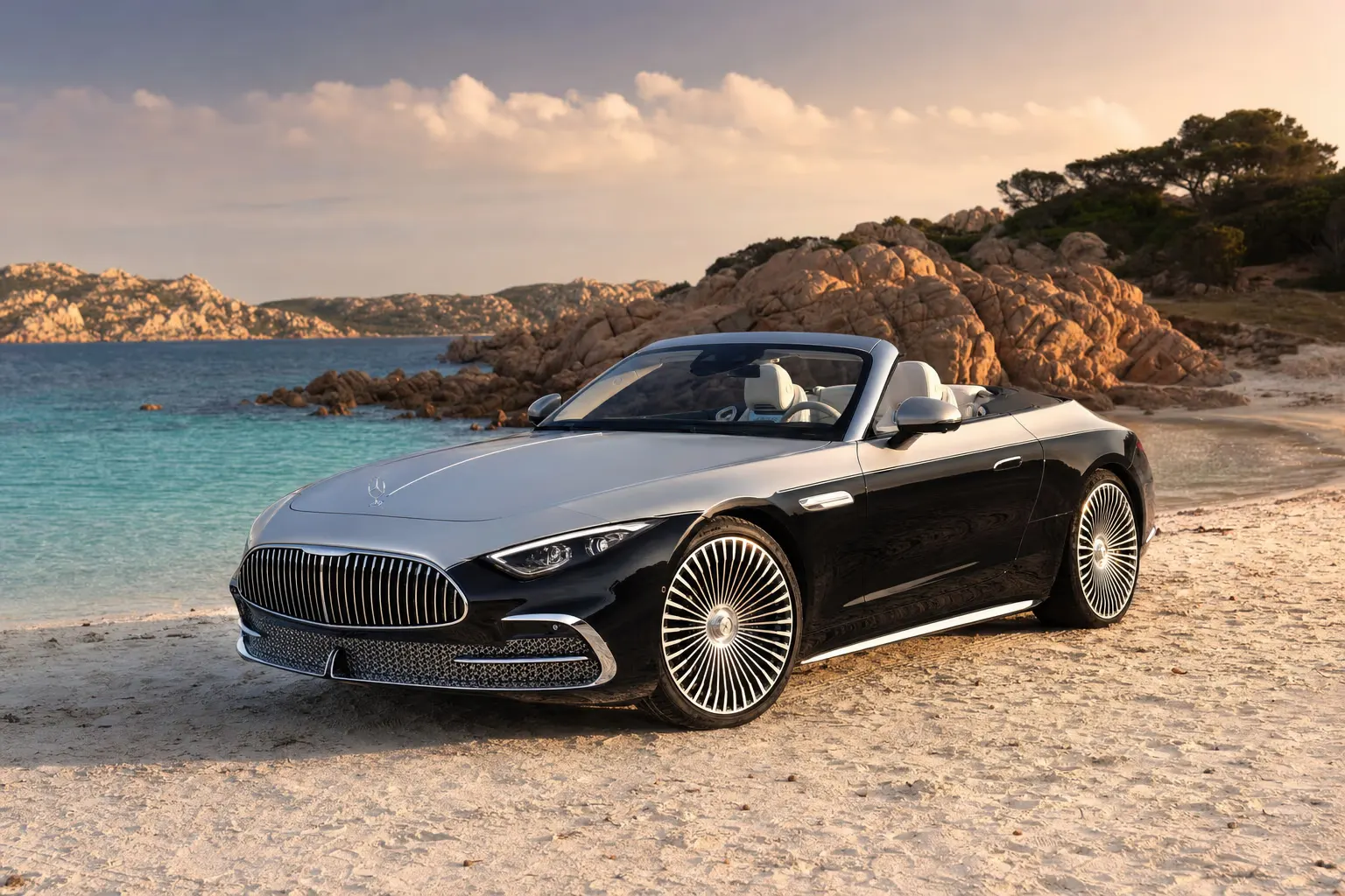 Noleggio Mercedes-Maybach Maybach SL 680 in Sardegna – LSM Car Luxury