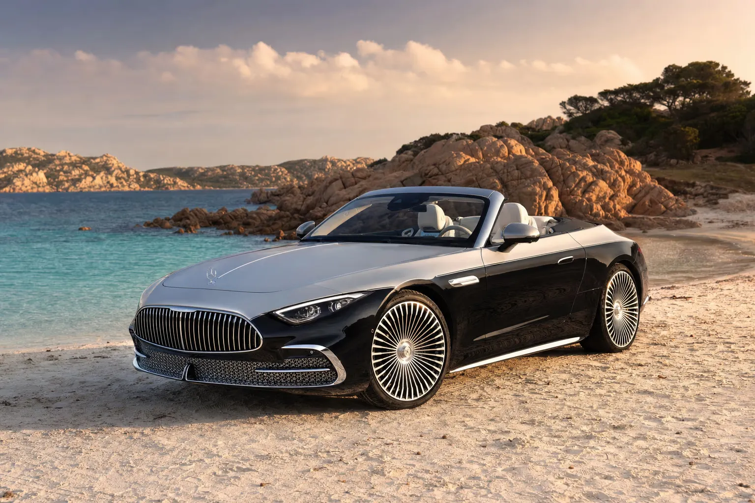 Noleggio Mercedes-Maybach Maybach SL 680 in Sardegna – LSM Car Luxury