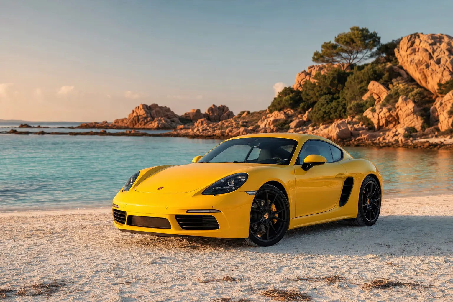 Noleggio Porsche 718 Cayman in Sardegna – LSM Car Luxury