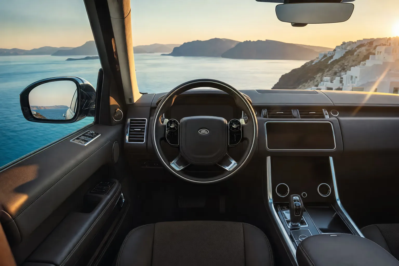 Interni di Range Rover Range Rover – noleggio in Sardegna