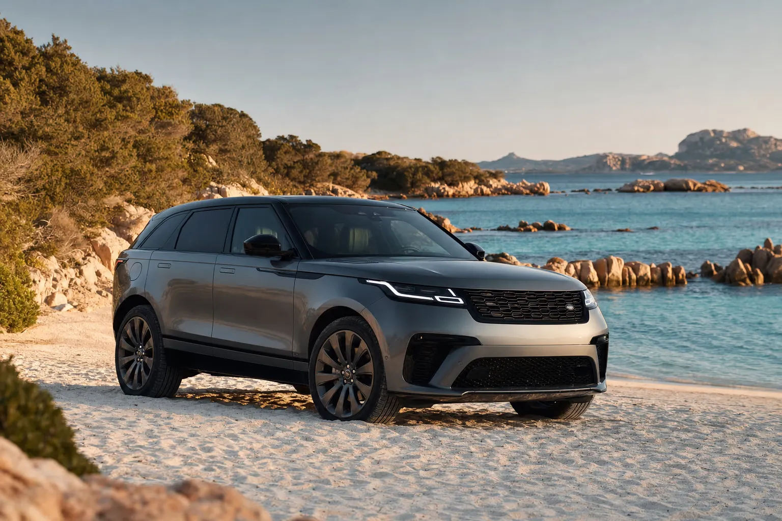 Noleggio Range Rover Range Rover Velar in Sardegna – LSM Car Luxury